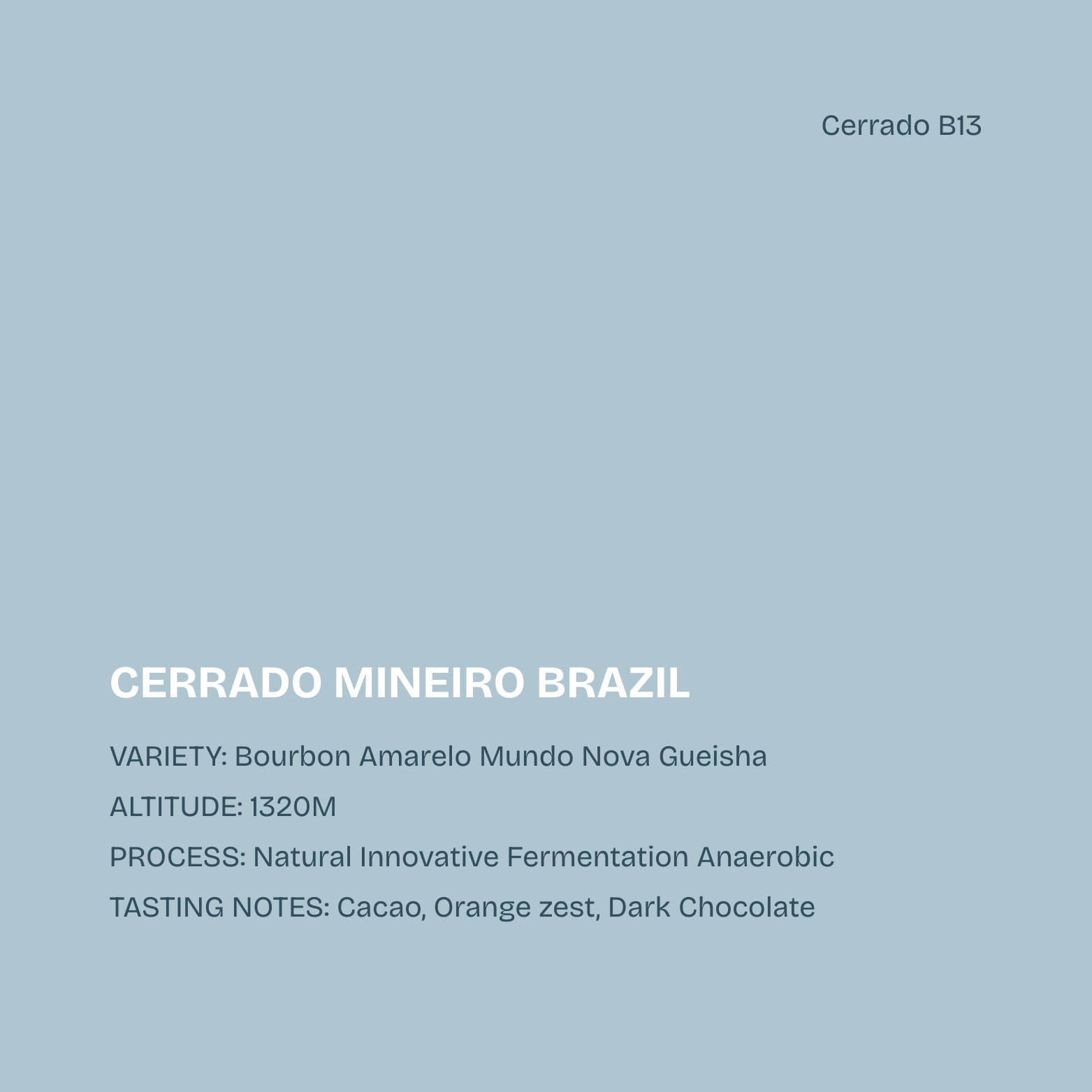 CERRADO MINEIRO BRAZIL